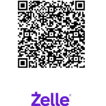 Zelle Scan this QR code for Zelle